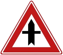 Señal B3: Cruce con prioridad