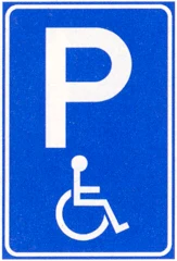 Señal E6: Plaza para personas con discapacidad