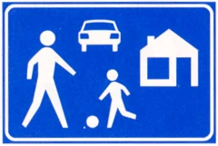 Señal G5: Erf (zona residencial)