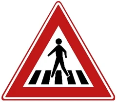 Señal J22: Paso de peatones