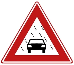 Señal J35: Mala visibilidad por nieve, lluvia o niebla