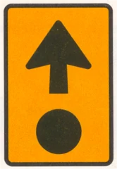 Señal K14: Ruta para transporte de ciertas mercancías peligrosas