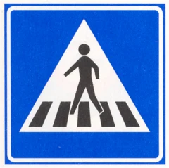 Señal L2: Paso de peatones (señal informativa)