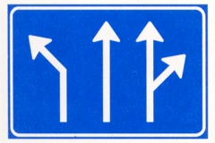 Señal L4: Preselección de carriles